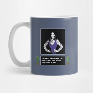 The Janet inside - the good place Mug